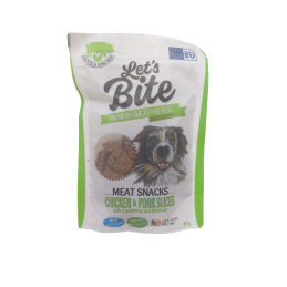 Brit Let's Bite Meat Snacks Chicken With Pork 80G