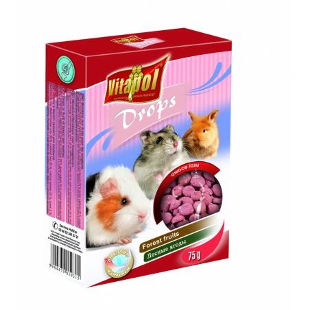 Vitapol Dropsy Dla Gryzoni Owoce Lasu [Zvp-1031] 75G