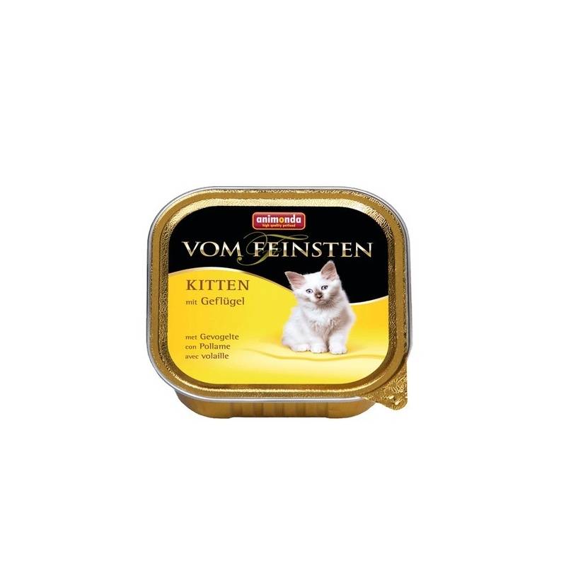 Animonda Vom Feinsten Kitten Szalka Z Drobiem 100G