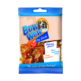 Bow Wow Kolagenowe Chipsy Z Wątróbką Drobiow 60G [Bw367]