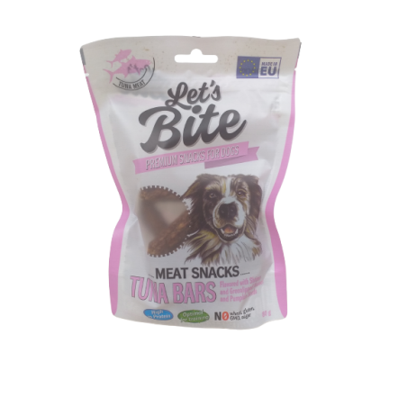 Brit Let's Bite Meat Snacks Tuna Bars 80G