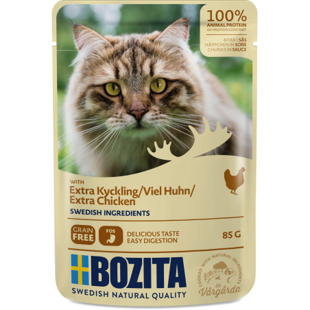 Bozita Pouch His Extra Chicken (Saszetka Z Kurczakiem) 85G