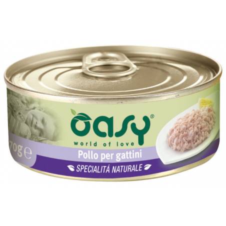 Oasy Natural Puszka Kitten Kurczak  70 G