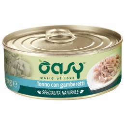 Oasy Natural Puszka Tuńczyk Z Krewetkami 70 G