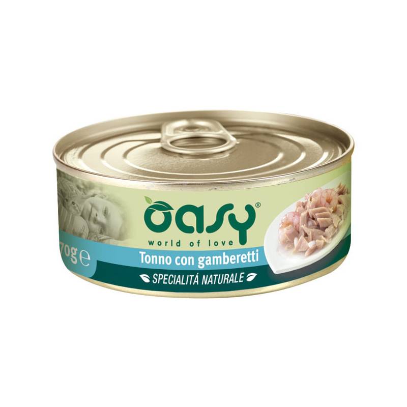 Oasy Natural Puszka Tuńczyk Z Krewetkami 70 G