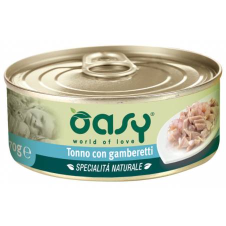 Oasy Natural Puszka Tuńczyk Z Krewetkami 70 G