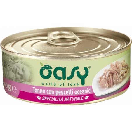 Oasy Natural Puszka Tuńczyk Z Mł. Sardynkami 70 G