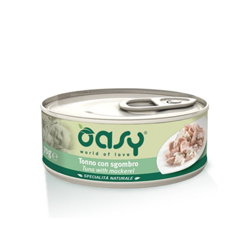 Oasy Natural Puszka Tuńczyk Z Makrelą 70 G