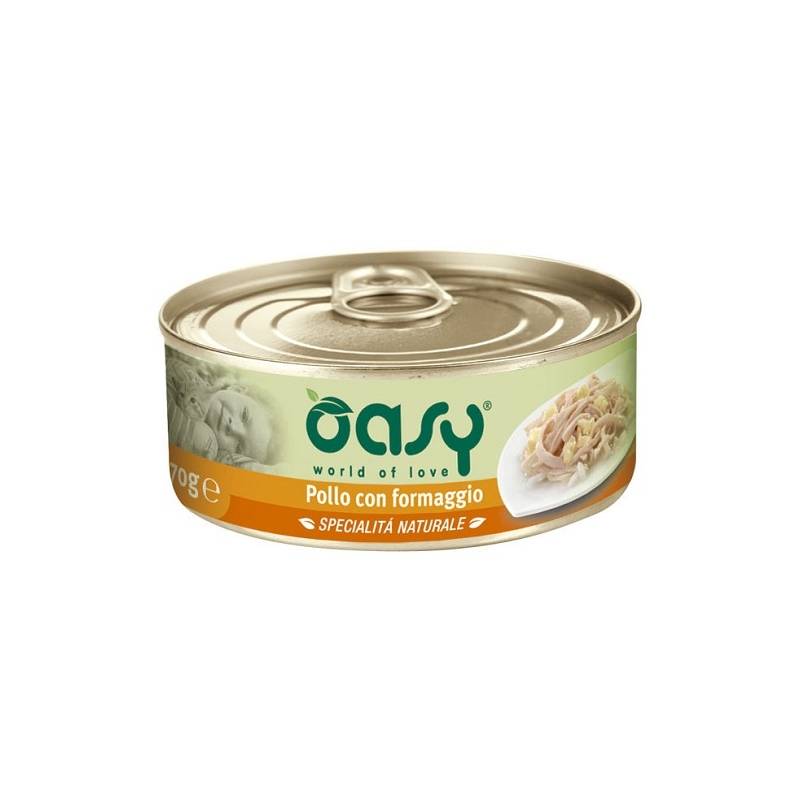 Oasy Natural Puszka Kurczak Z Serem 70 G