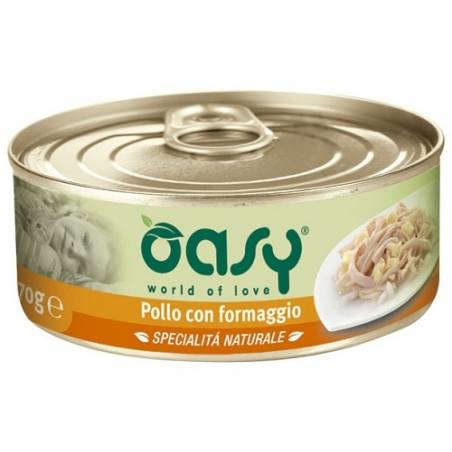 Oasy Natural Puszka Kurczak Z Serem 70 G