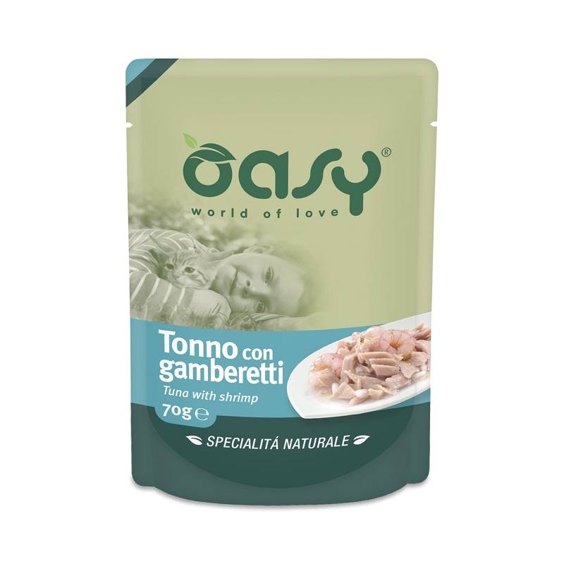 Oasy Natural Saszetka Tuńczyk Z Krewetkami 70 G