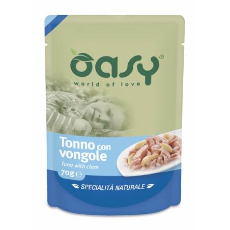 Oasy Natural Saszetka Tuńczyk Z Małżami 70 G