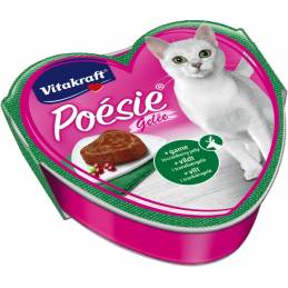 Vitakraft Poesie Galaretka Dziczyzna/Żurawina 85G /Kot