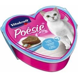 Vitakraft Poesie Galaretka Łosoś/Szpinak 85G /Kot