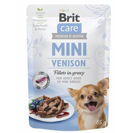 Brit Care Mini Pouch Venison Saszetka 85 G