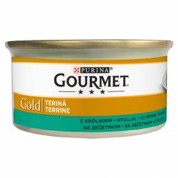 Gourmet Gold - Kawałki Królika W Pasztecie 85G