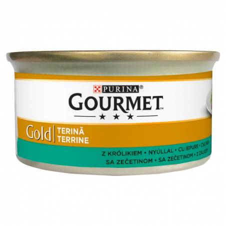 Gourmet Gold - Kawałki Królika W Pasztecie 85G