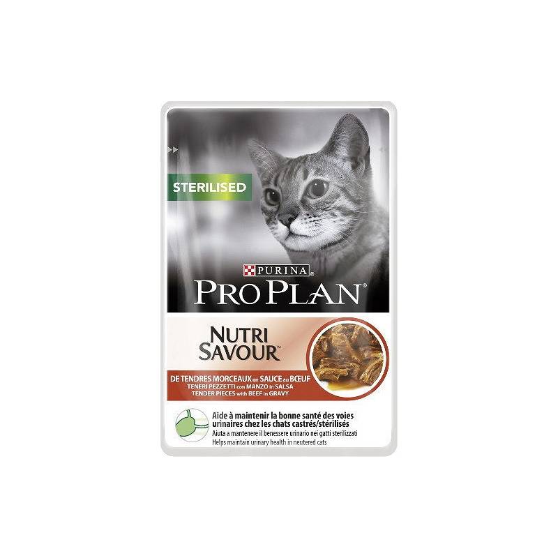 Purina Pro Plan Sterilised Wołowina 85G