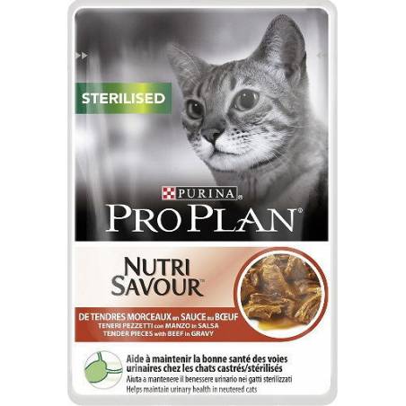 Purina Pro Plan Sterilised Wołowina 85G