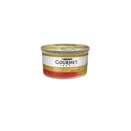 Gourmet Gold - Wołowina I Kurczak 85G