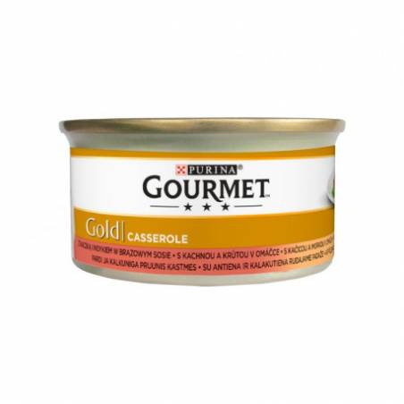 Gourmet Gold - Casserole Kaczka I Indyk 85G