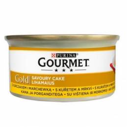 Gourmet Gold - Savoury Cake Z Kurczakiem I Marchewką 85G