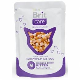 Brit Pouch Kitten Chicken&Cheese 80 G