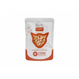 Brit Pouch Chicken&Cheese 80 G