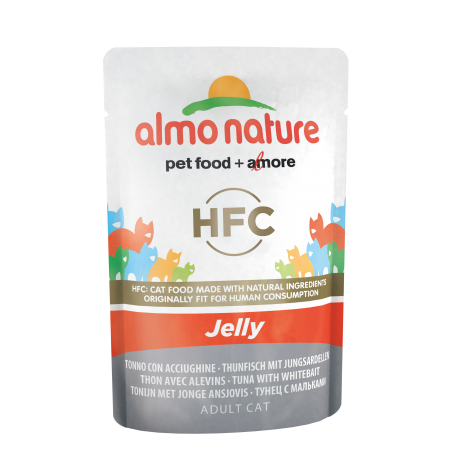 Almo Nature Hfc Jelly - Tuńczyk I Mł. Sardynki 55 G