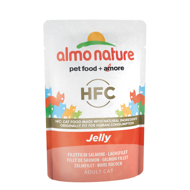 Almo Nature Hfc Jelly - Łosoś 55 G