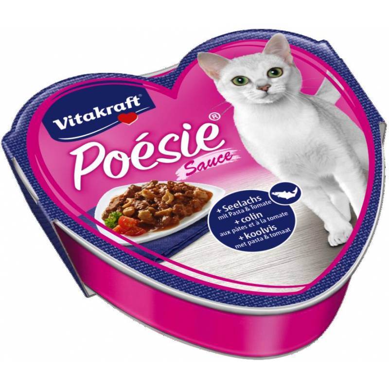 Vitakraft Poesie Sos Dorsz, Makaron I Pomidor Szalka Dla Kota 85G