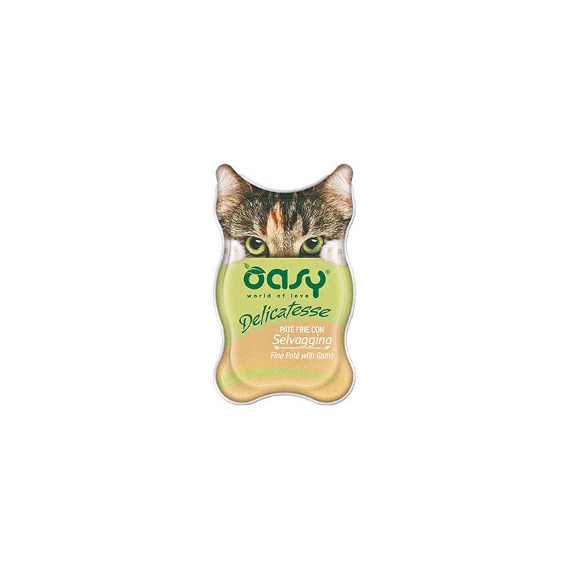 Oasy Delicatesse Paté - Dziczyzna 85 G