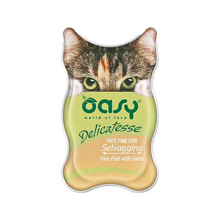 Oasy Delicatesse Paté - Dziczyzna 85 G