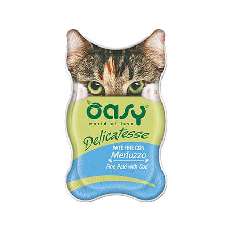 Oasy Delicatesse Paté - Dorsz 85 G