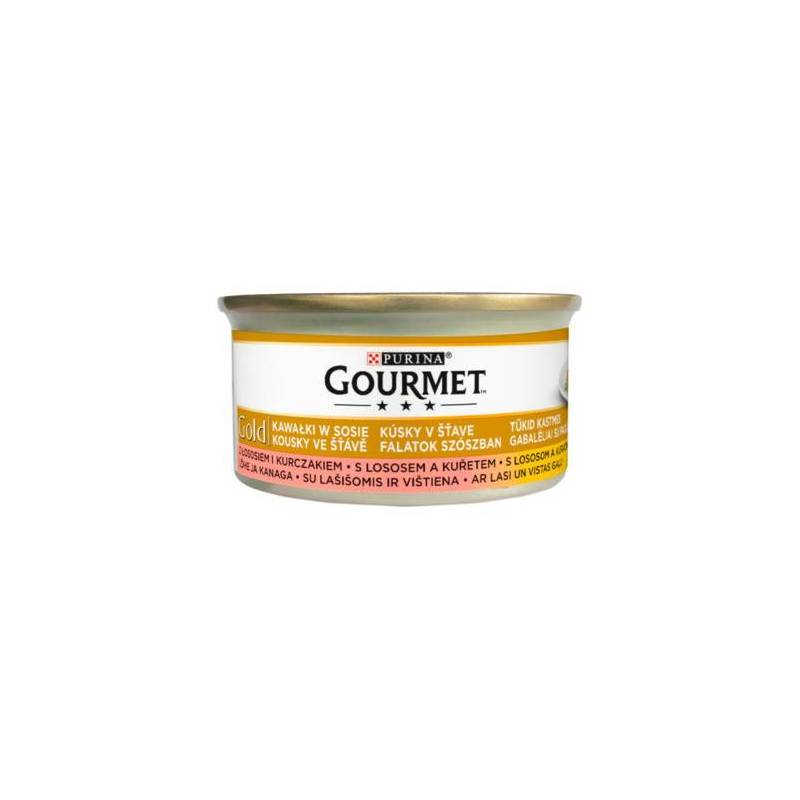 Gourmet Gold - Łosoś I Kurczak 85G