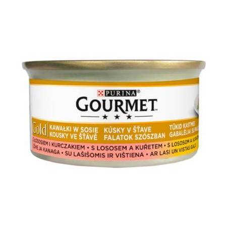 Gourmet Gold - Łosoś I Kurczak 85G