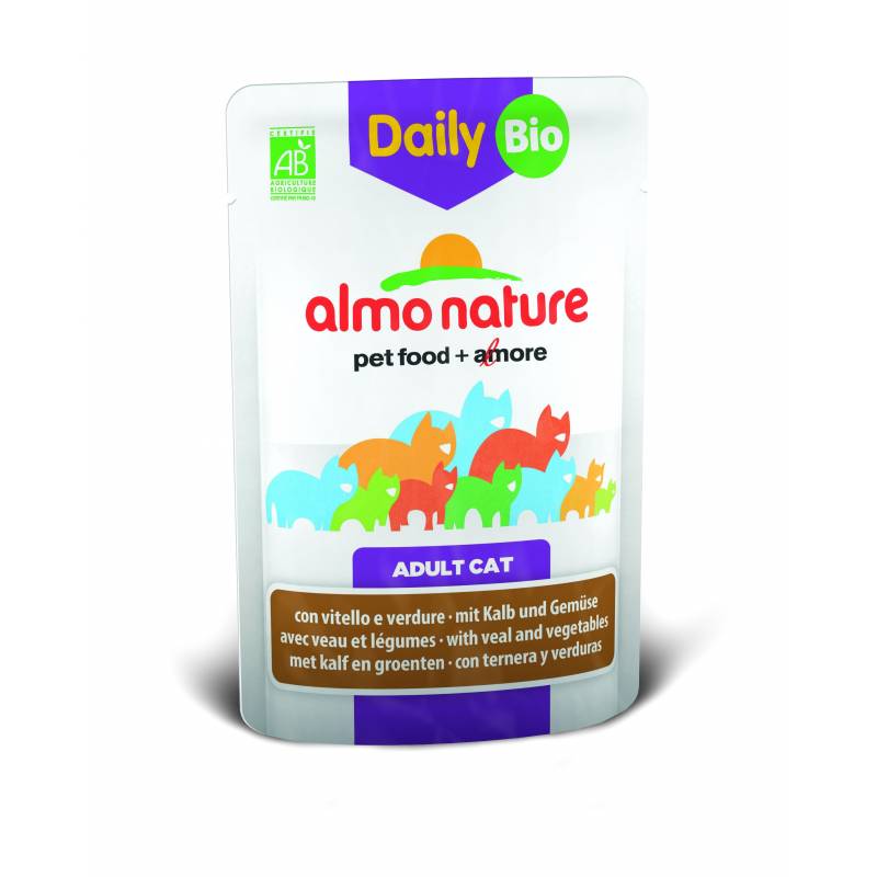 Almo Nature Daily Bio Z Cielęciną I Warzywami  70 G