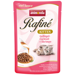 Animonda Rafiné Soupé Kitten Saszetka Mieszanka Drobiowa Z Krewetkami 100 G