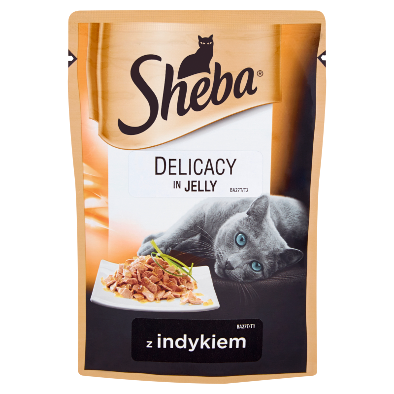 Sheba Delicacy In Jelly Z Indykiem 85G [410045]