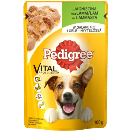 Pedigree Z Jagnięciną W Galaretce 100G [290532]