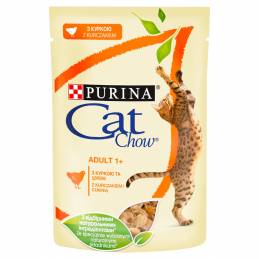 Purina Cat Chow Adult Gij Kurczak I Cukinia 85G