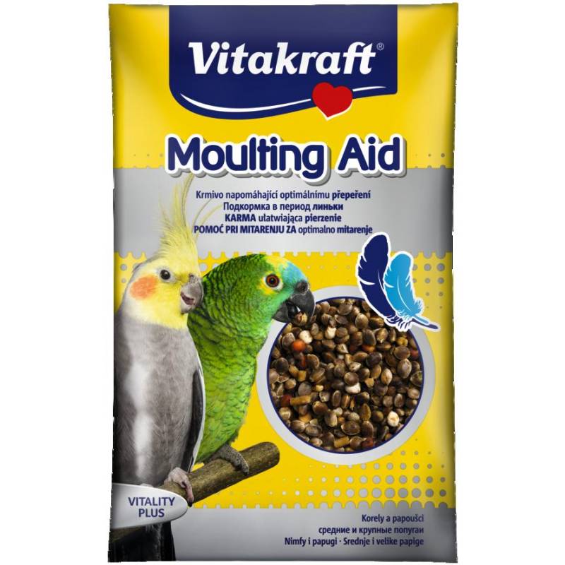 Vitakraft Moulting Aid Karma Uzupełniająca Na Pierzenie Dla Nimfy 25G