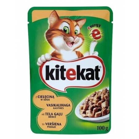 Kitekat Cielęcina W Sosie 100G [319409]