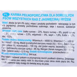 Dolina Noteci Rafi Z Jagnięciną Dla Psa 10Kg (Wyprzedaż)