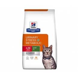 Hill's Pd Feline  C/D Urinary Stres + Metabolic 3 Kg (Wyprzedaż)