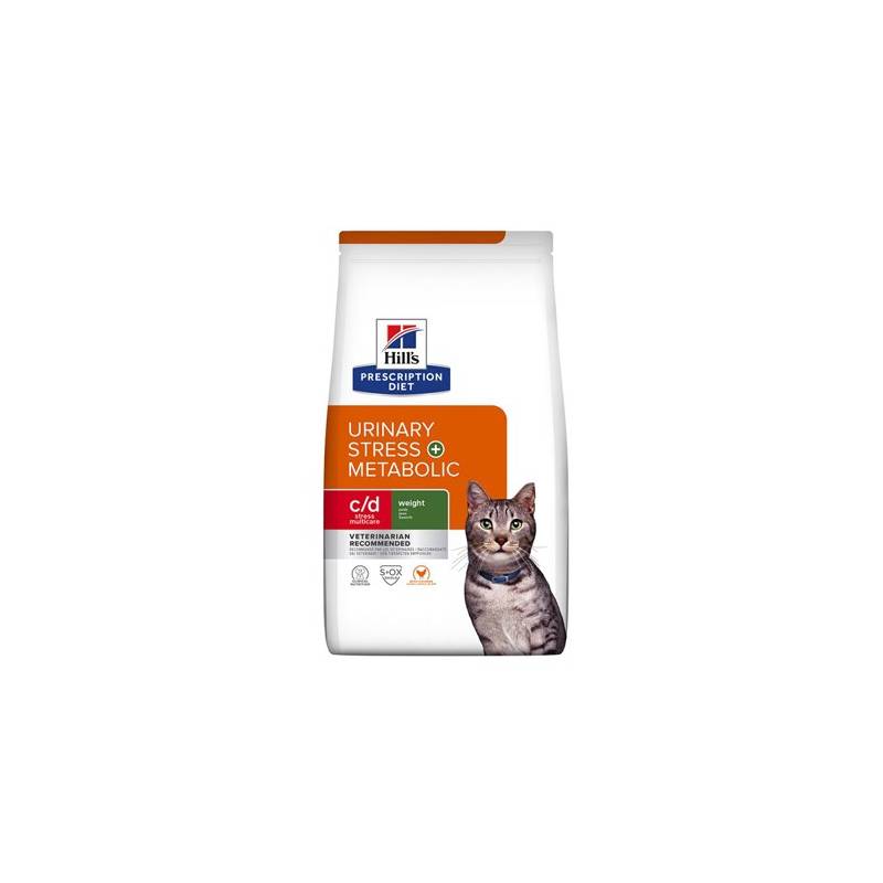 Hill's Pd Feline  C/D Urinary Stres + Metabolic 3 Kg (Wyprzedaż)