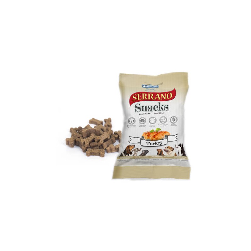 Serrano Snack Dla Psów Z Indykiem 100G