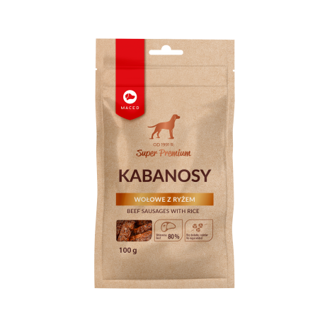 Maced Kabanosy Wołowe Z Ryżem 100G