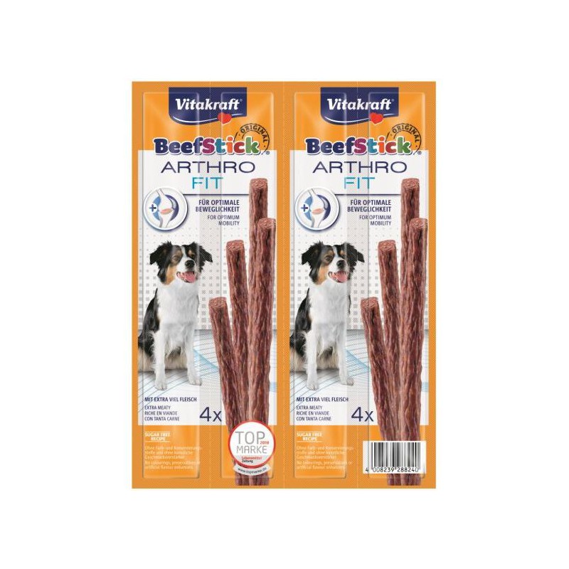 Vitakraft Beef Stick Arthrofit Wołowina Przysmak Dla Psa 4Szt