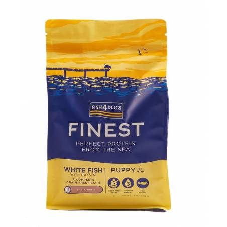 Fish4Dogs Finest White Fish Puppy Małe Rasy 1,5Kg